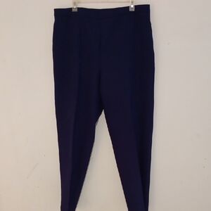 Women’s Purple Tapered Dress Pants - Classic Workwear